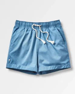 Santosa Twill Shorts - Blue Shadow