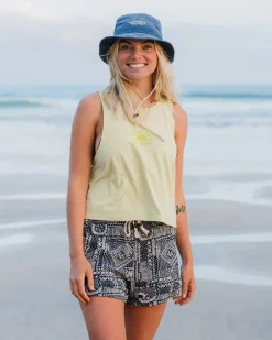 Santosa Woven Shorts - Vintage Patchwork Navy