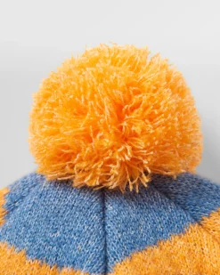 Scenic Recycled Bobble Hat - Scenic Orange