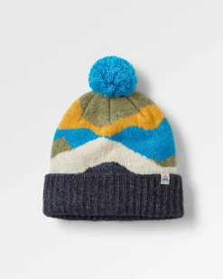 Scenic Recycled Bobble Hat - Scenic Bluejay