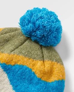 Scenic Recycled Bobble Hat - Scenic Bluejay