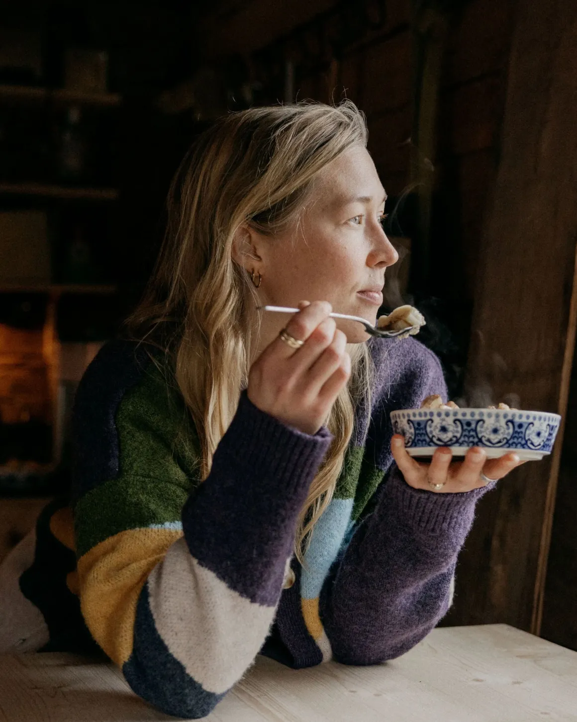 Scenic Recycled Knitted Cardigan - Scenic Deep Plum