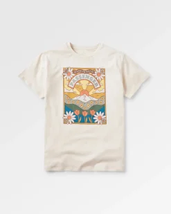 Seasonal Recycled Cotton Oversized T-Shirt - Birch