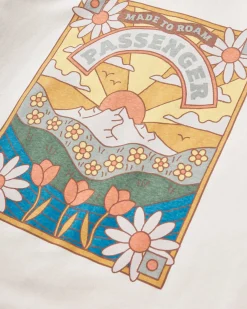 Seasonal Recycled Cotton Oversized T-Shirt - Birch