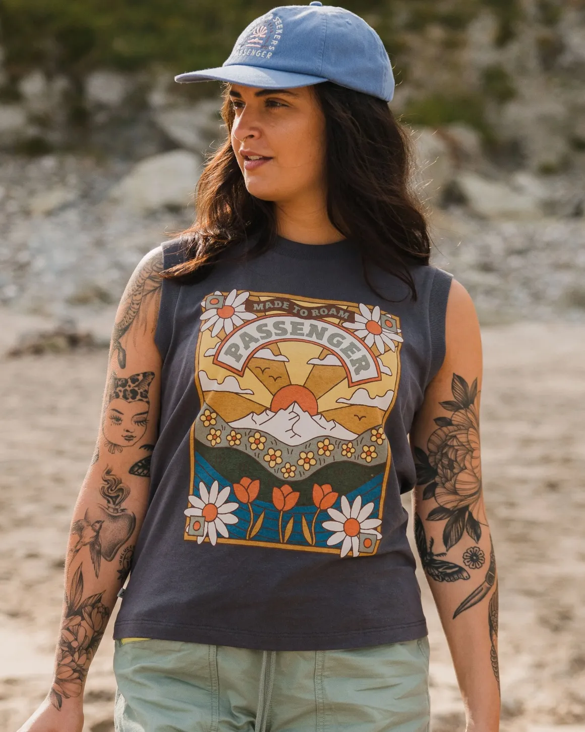 Seasonal Recycled Cotton Tank Top