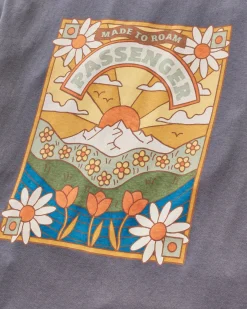 Seasonal Recycled Cotton Oversized T-Shirt - Charcoal