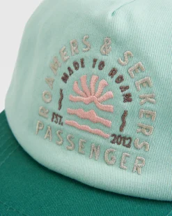 Seekers Recycled Cotton Low Profile Hat - Deep Sea