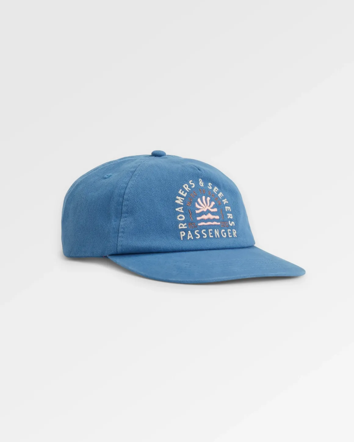 Seekers Recycled Cotton Low Profile Hat - Moonlight Blue