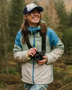 Shasta Lightweight Women's Recycled Thermore Insulated Jacket - Pistachio/Blue Steel