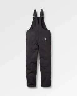 Shuffle Organic Cotton Overalls - Black