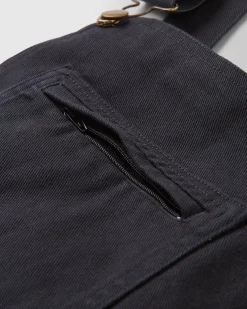 Shuffle Organic Cotton Overalls - Black