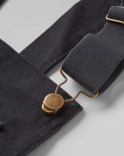 Shuffle Organic Cotton Overalls - Black