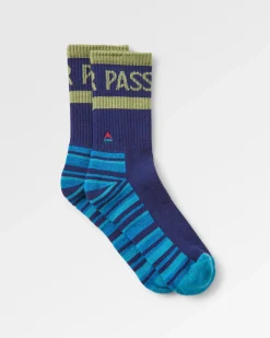 Sierra Active Socks - Tidal Blue