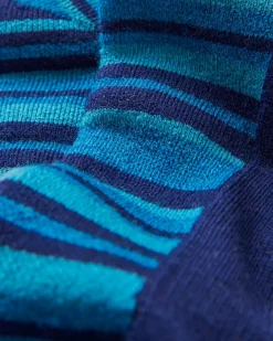 Sierra Active Socks - Tidal Blue
