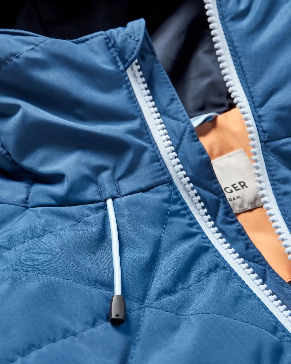 Singletrack Recycled Thermore® Insulated Jacket - Dark Denim/ Apricot