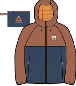 Singletrack Recycled Thermore Insulated Jacket - Burnt Orange