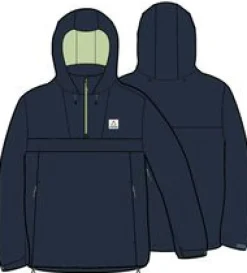 Skyline Recycled Water Resistant Pullover - Rich Navy