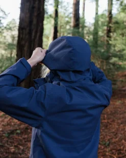 Skyline Recycled Water Resistant Pullover - Rich Navy