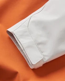 Skyline Recycled Water Resistant Pullover - Burnt Orange/Birch