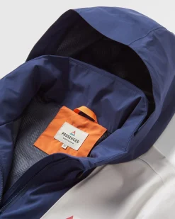 Skyline Recycled Water Resistant Pullover - Burnt Orange/Birch