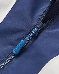 Skyline Recycled Water Resistant Pullover - Burnt Orange/Birch