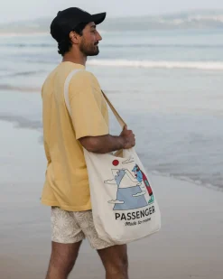 Sneaky Peak Organic Cotton Tote Bag - Multi - Passenger