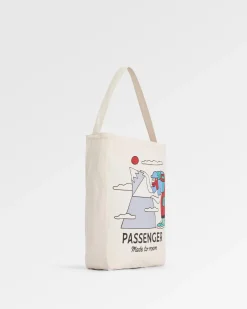 Sneaky Peak Organic Cotton Tote Bag - Multi - Passenger