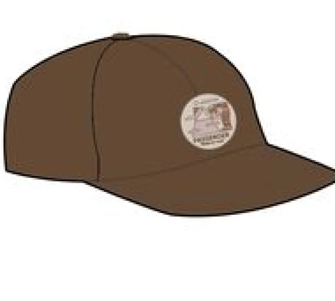 Sneaky Peak Recycled Cord 5 Panel Hat - Acorn