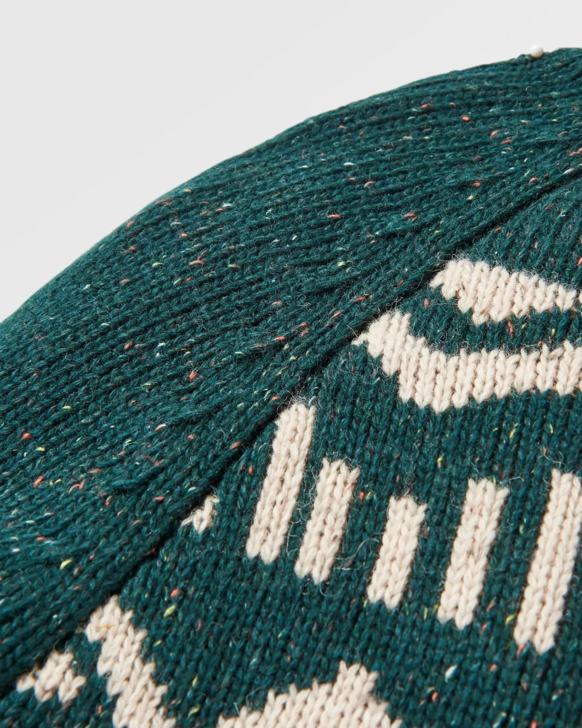 Snoozle Recycled Knitted Hooded Cardigan - Rain Forest