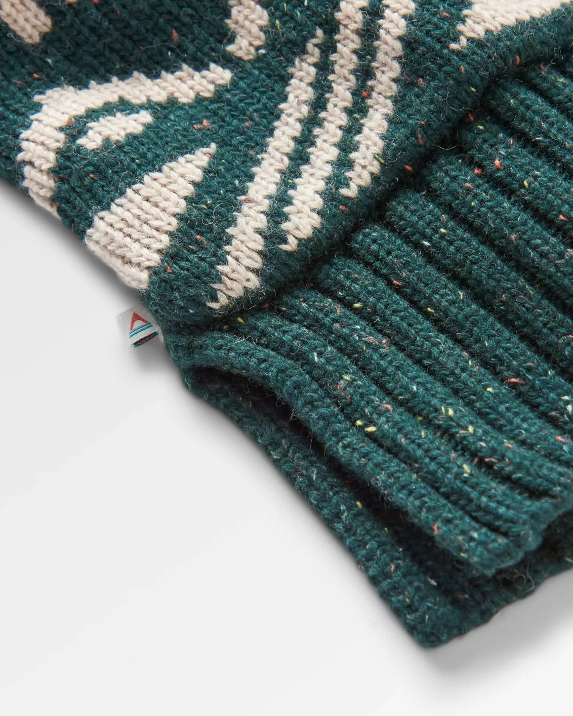 Snoozle Recycled Knitted Hooded Cardigan - Rain Forest