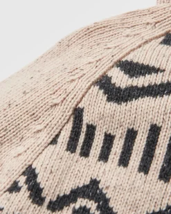 Snoozle Recycled Knitted Hooded Sweater - Oatmeal