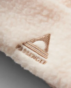 Snow Recycled Sherpa Beanie - Vintage White