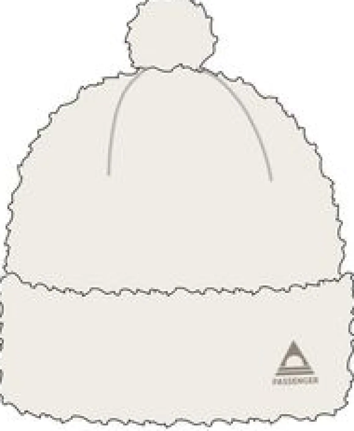 Snow Recycled Sherpa Beanie - Vintage White