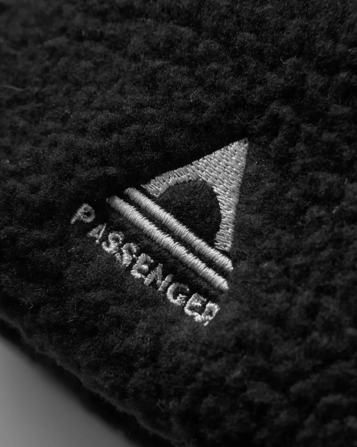 Snow Recycled Sherpa Beanie - Black