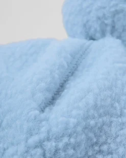 Snow Recycled Sherpa Beanie - Blue Fog