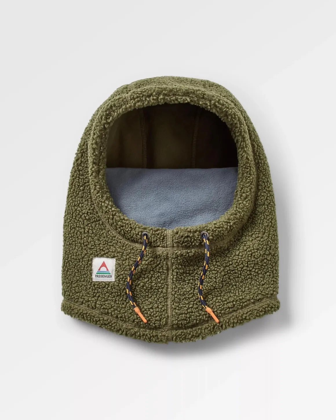 Snowdrift Recycled Fleece Hood - Khaki Green