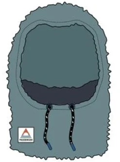 Snowdrift Recycled Fleece Hood - Arctic