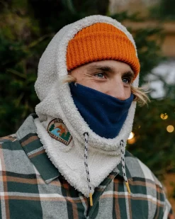 Snowdrift Recycled Polar Fleece Hood - Birch