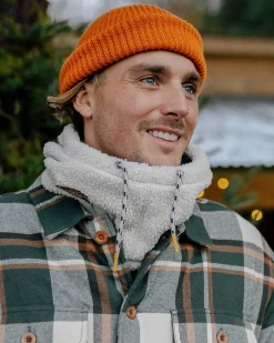 Snowdrift Recycled Polar Fleece Hood - Birch