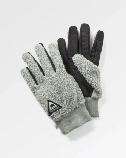 Snowfall 2.0 Recycled Sherpa Gloves - Pistachio