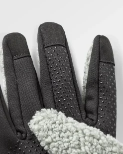 Snowfall 2.0 Recycled Sherpa Gloves - Pistachio