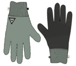 Snowfall 2.0 Recycled Sherpa Gloves - Pistachio