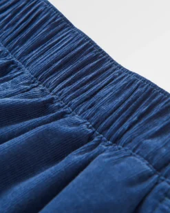 Someday 2.0 Organic Corduroy Crop Pants - Dark Denim