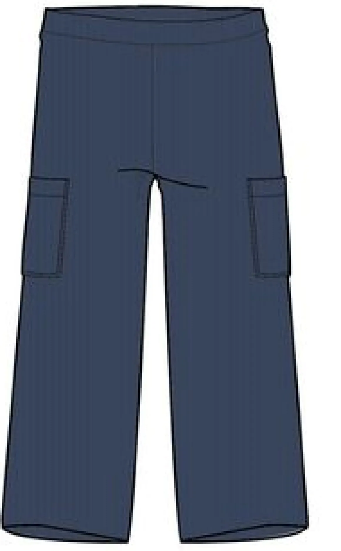 Someday 2.0 Organic Corduroy Crop Pants - Dark Denim