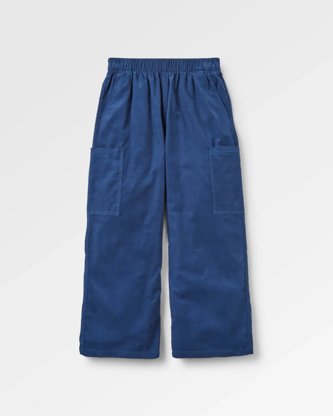 Someday 2.0 Organic Corduroy Crop Pants - Dark Denim
