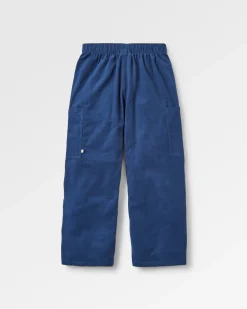 Someday 2.0 Organic Corduroy Crop Pants - Dark Denim