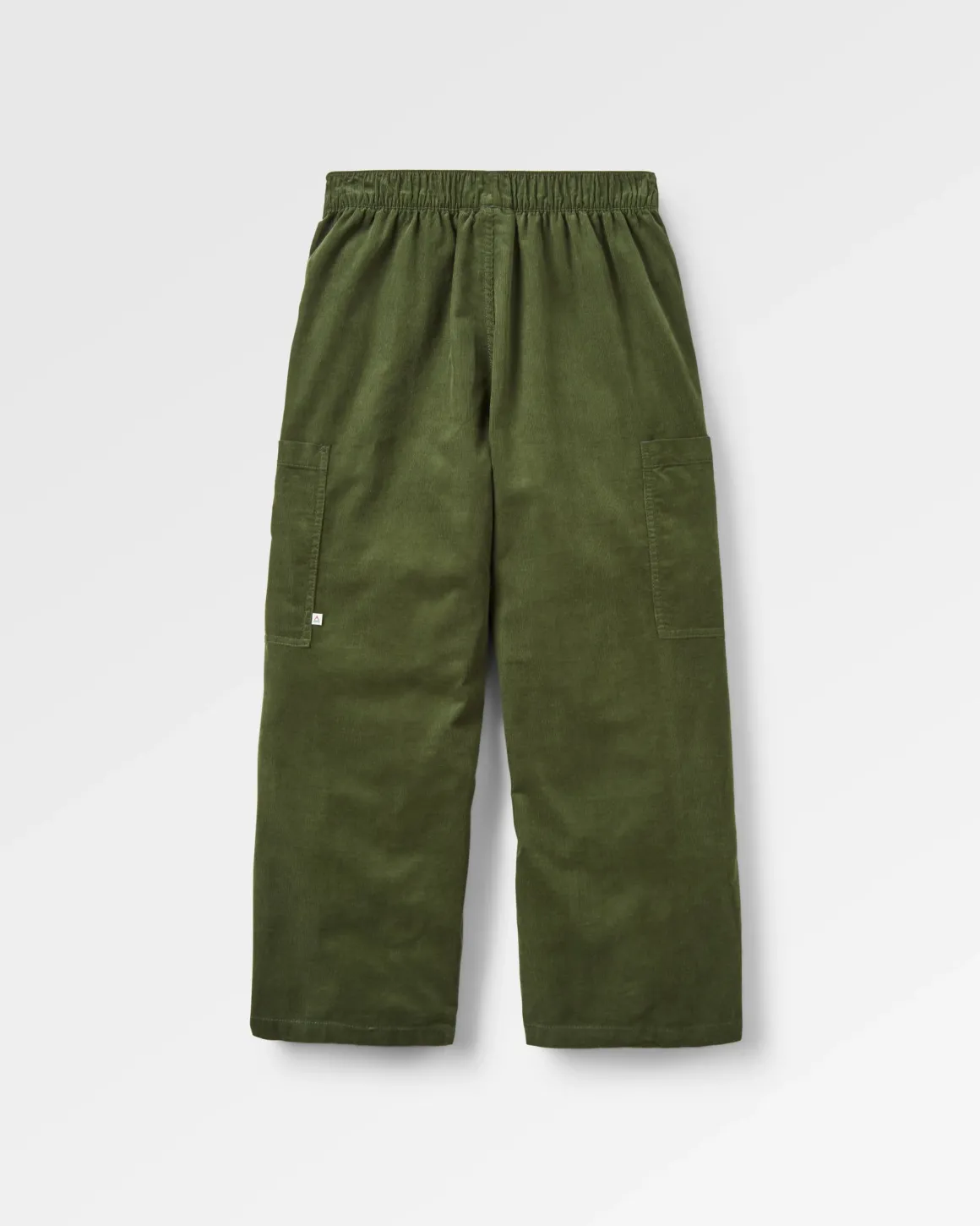 Someday Organic Cotton Corduroy Cropped Pant - Fir Tree
