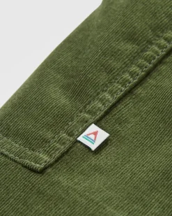 Someday Organic Cotton Corduroy Cropped Pant - Fir Tree