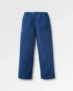Someday Organic Cotton Corduroy Pant - Dark Denim