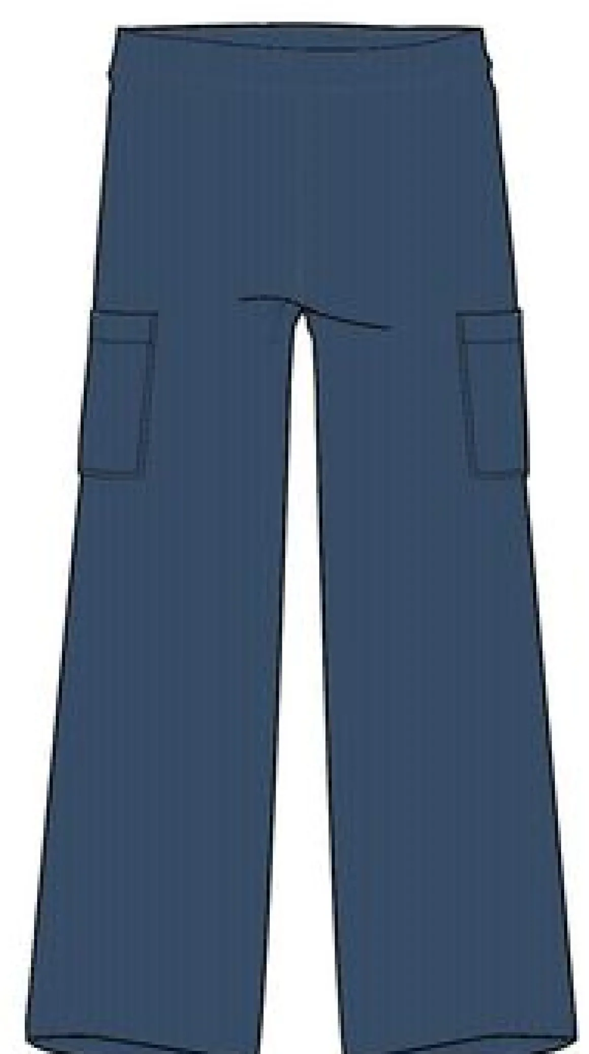 Someday Organic Cotton Corduroy Pant - Dark Denim